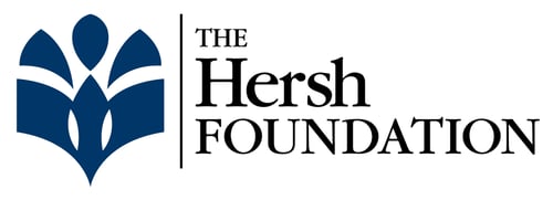 Hersh Found Logo PMS 540 & Black